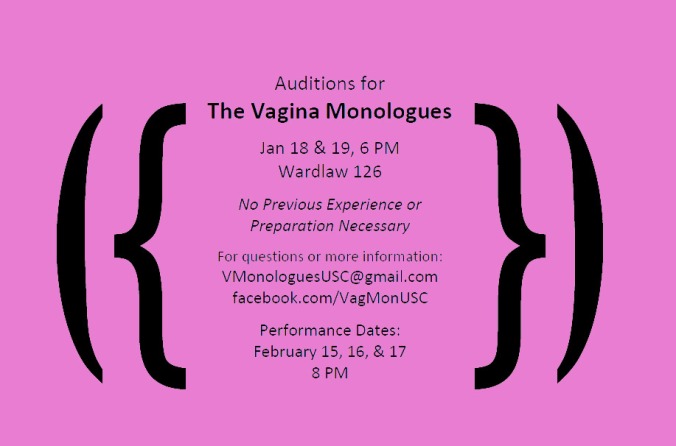 The Vagina Monologues at USC, 2013 Style
